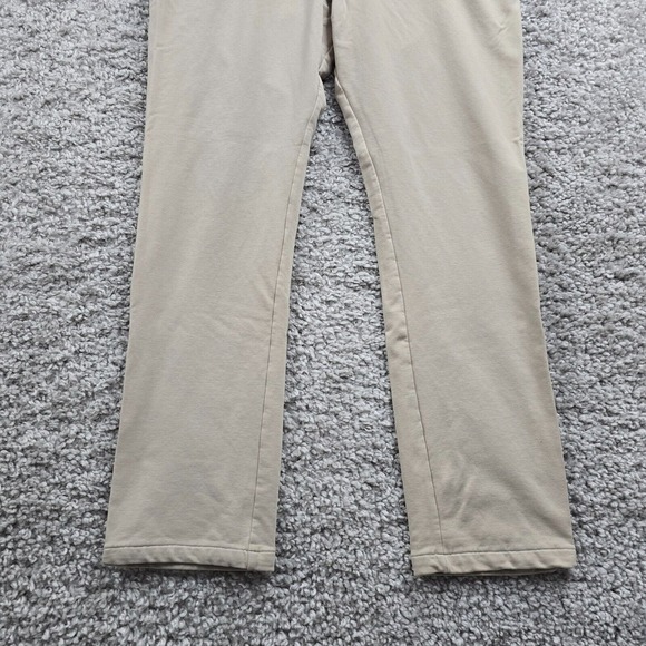 Swet Tailor pants Mens 33x32 (Fits 33x30) Beige Slim Performance Stretch‎ Golf - Picture 2 of 14
